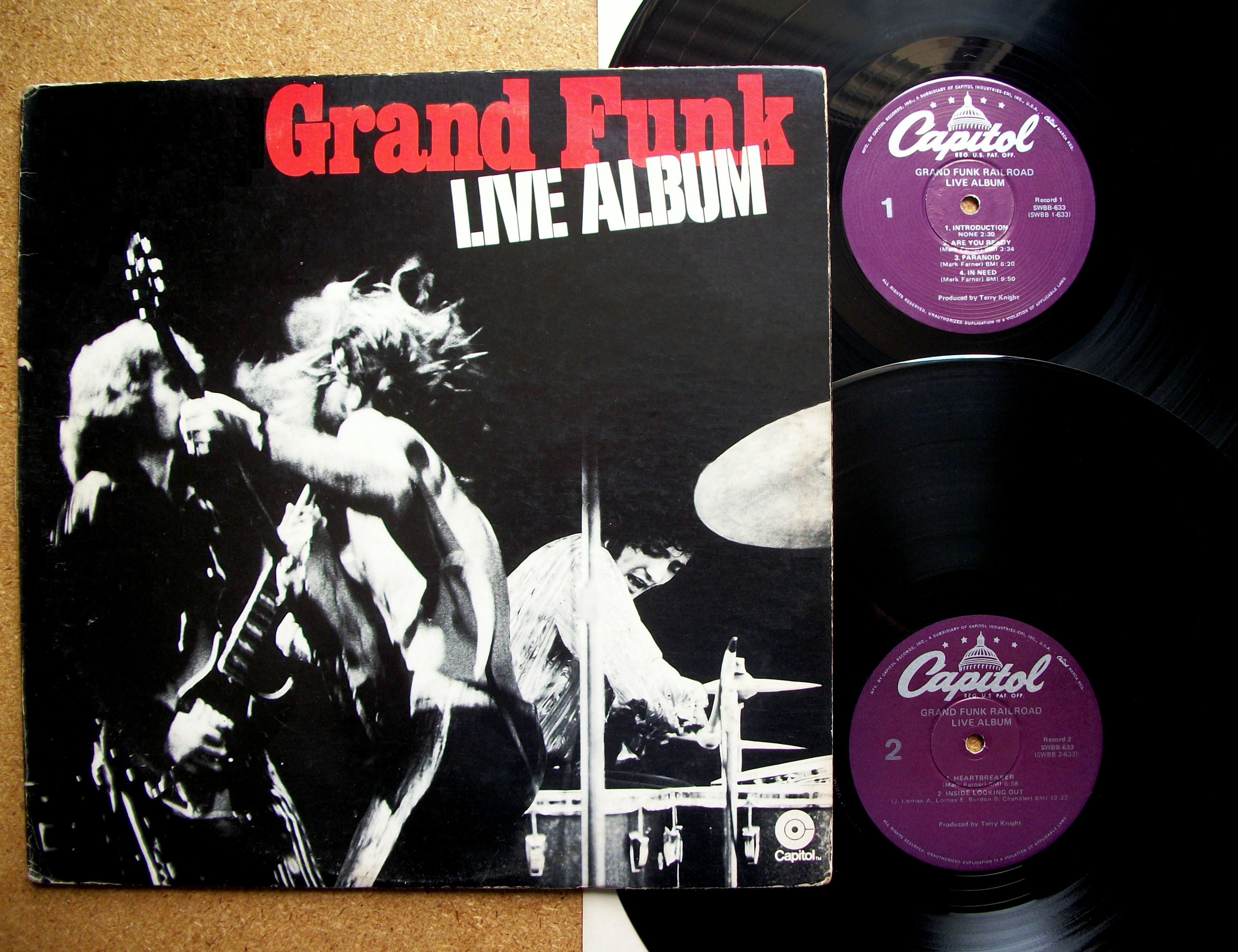 Grand funk слушать. Grand Funk Lives 1981. Grand Funk* – Live album. Grand Funk Railroad. Grand Funk Railroad аппаратура на концертах.