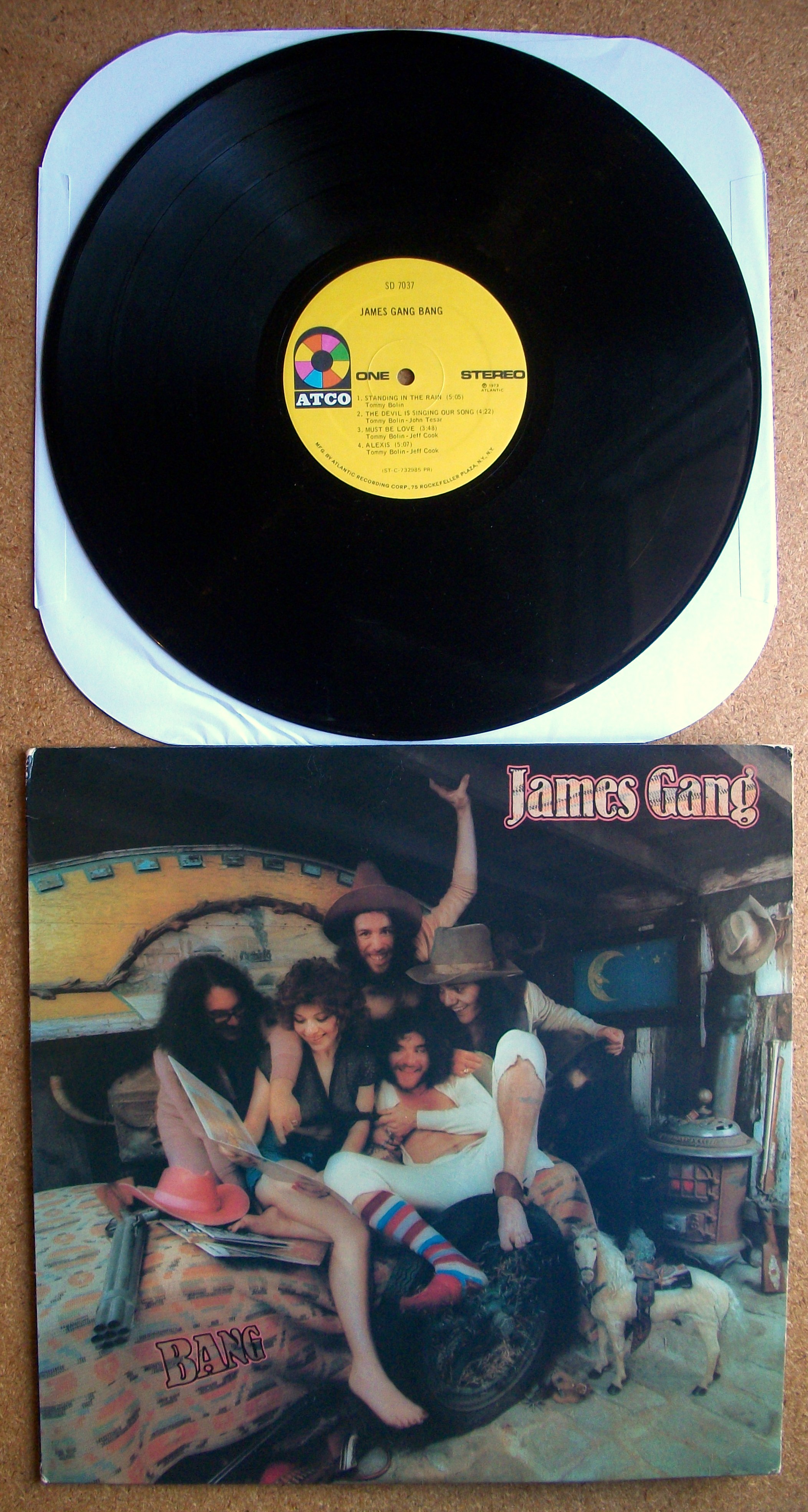 James bang. James gang - had enough.